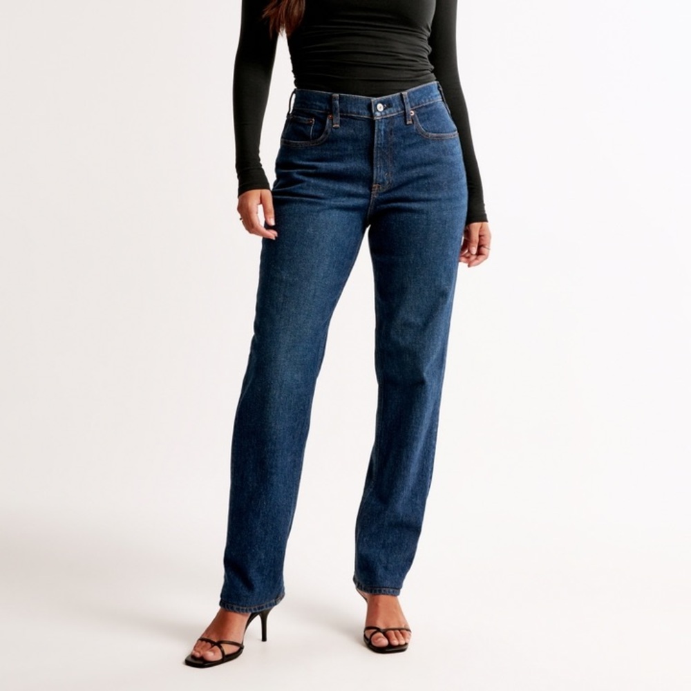 Abercrombie 90’s Straight Curve Love Jean
